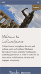 Mobile Screenshot of culturesource.org